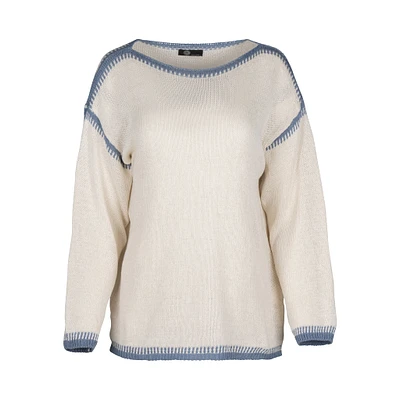 M Made Italy — Pull en maille pour femme