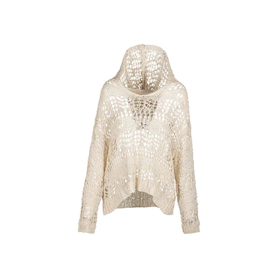 Astrid — Pull en maille douillette pour femme Sable