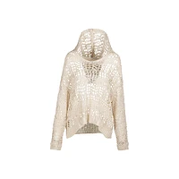 Astrid — Pull en maille douillette pour femme Sable