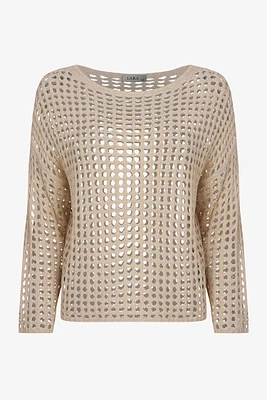 Open Knit Sweater | Ema&Carla