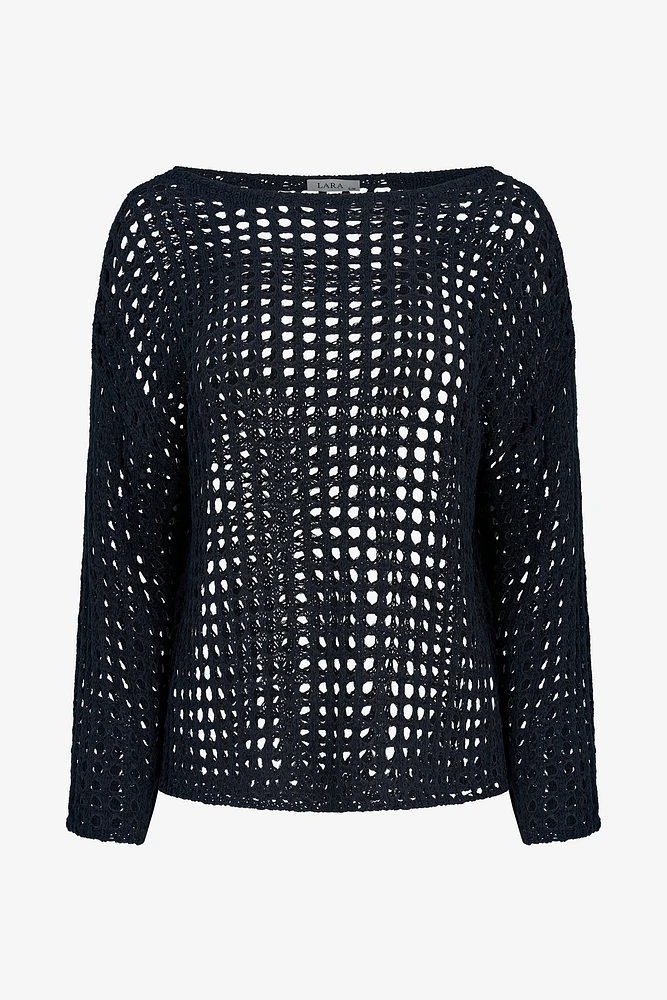 Open Knit Sweater | Ema&Carla