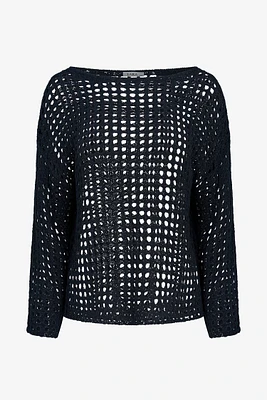 Open Knit Sweater | Ema&Carla