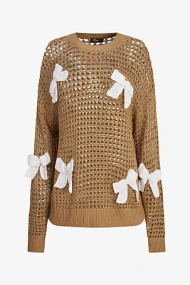 Pull en maille à nœud | Ema&Carla