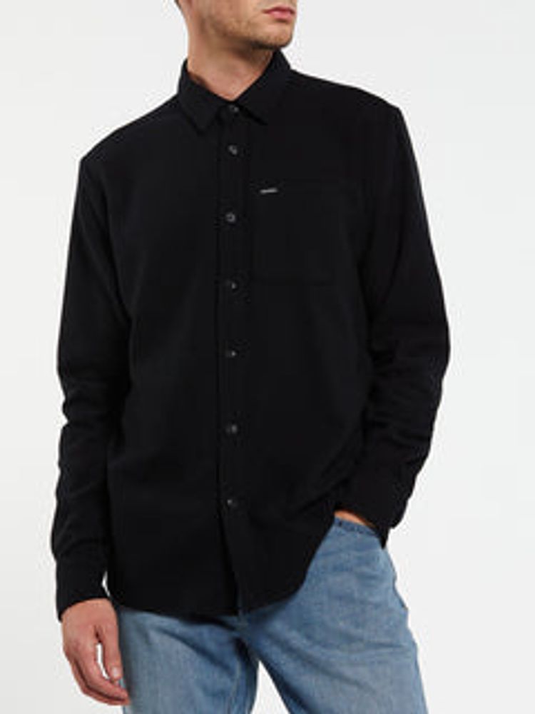 Caden Plaid Flannel - Black – Volcom Canada