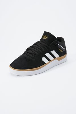 Adidas Tyshawn Shoes - Black with White /