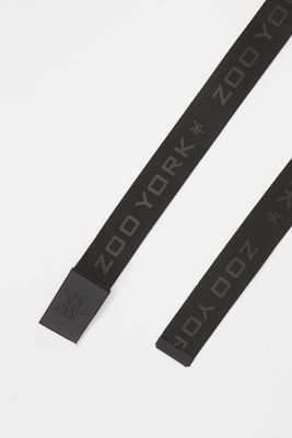 Zoo York Mens Logo Belt - Black /