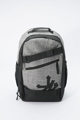 Zoo York Large Logo Backpack - Heather Grey / O/S