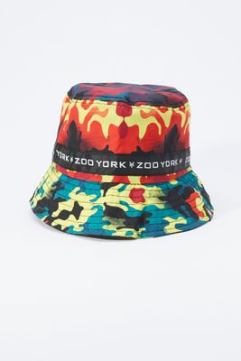 Zoo York Mens Rainbow Camo Bucket Hat - Multi / O/S