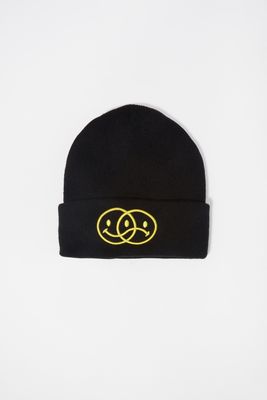 Young & Reckless Mens Smiley Beanie - / O/S