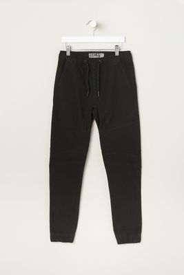 West49 Youth Twill Moto Jogger - /