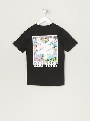 Zoo York Youth Graffiti Fill Logo T-Shirt - Black /