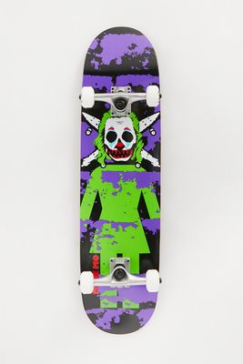 Girl Mike Mo Clown Pirate Skateboard - Purple /