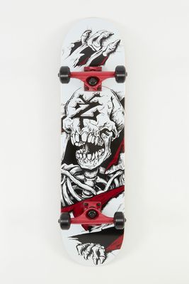 Zoo York Undead RIP Skateboard 8" - White / 8