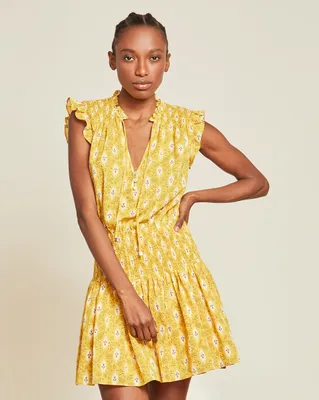 Rayna Botanical Ikat Dress
