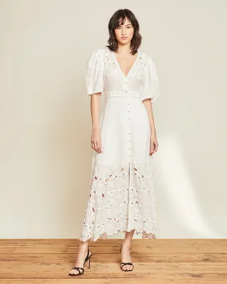 Hope Eyelet Maxi Dress