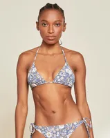 Cala Floral Bikini Top