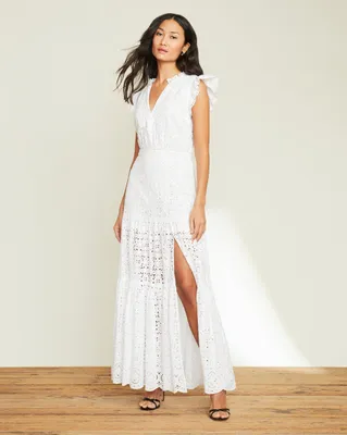 Satori Eyelet Maxi Dress