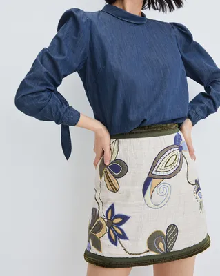 Inga Embroidered Skirt