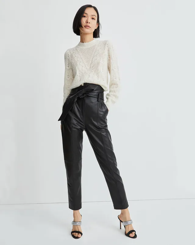 Veda Cynthia Leather Pant - Ankle