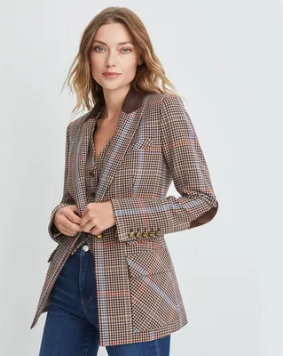 Destry Houndstooth Dickey Jacket