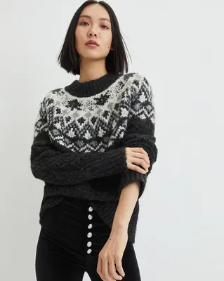 Jerin Embellished Fairisle Sweater