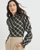 Corbie Plaid Top