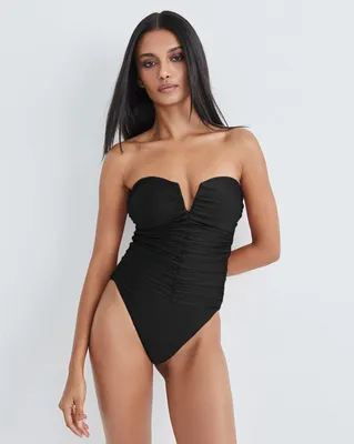 Arpel Strapless One-Piece Swimsuit