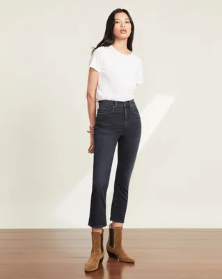 Carly High-Rise Kick Flare Jean | Extended