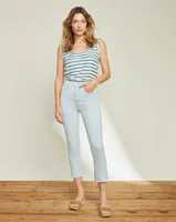 Carly Kick-Flare Jean | Raw Hem