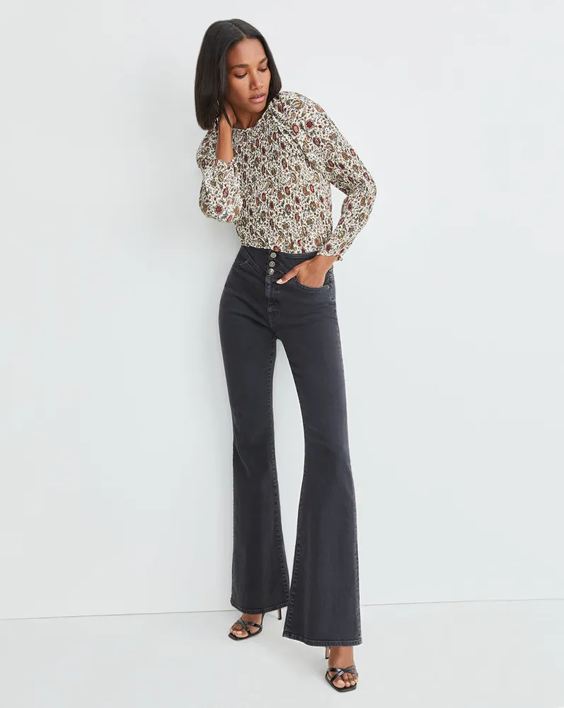 Beverly Skinny-Flare Jean | Front Yoke