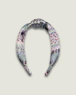 Wilde Border Silk Headband