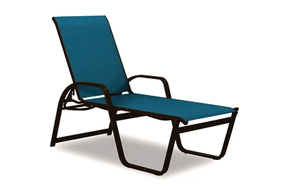 Aruba High Back Lay Flat Stacking Chaise