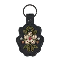 Floret Beaded Keychain