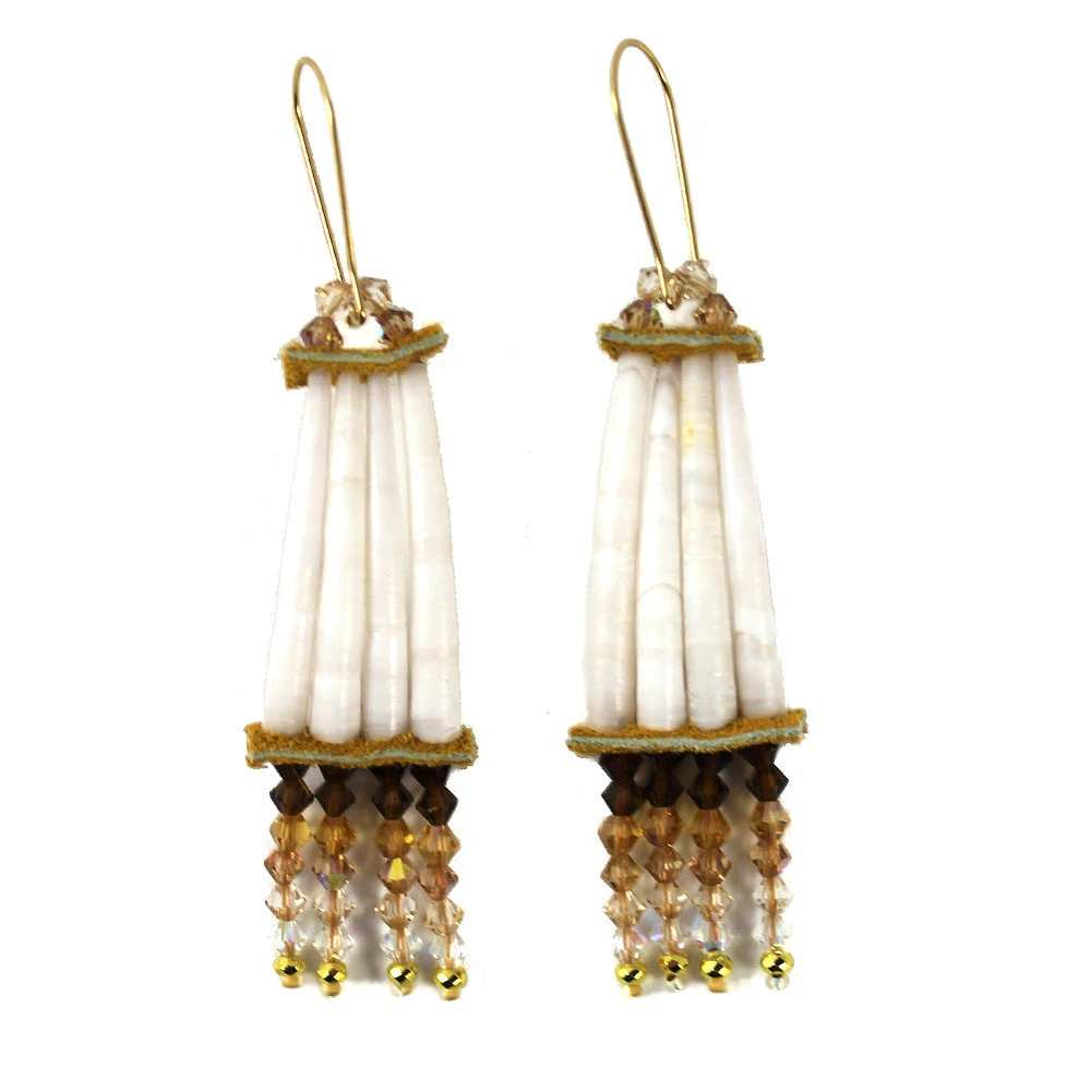 Angela Ducharme Dentallium Earrings