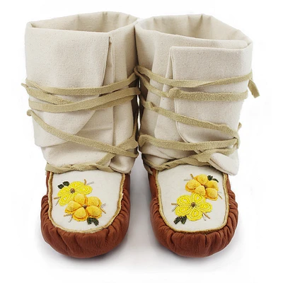 Abigail Clarke Ladies 8 Wraparound Moccasins