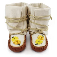 Abigail Clarke Ladies 8 Wraparound Moccasins