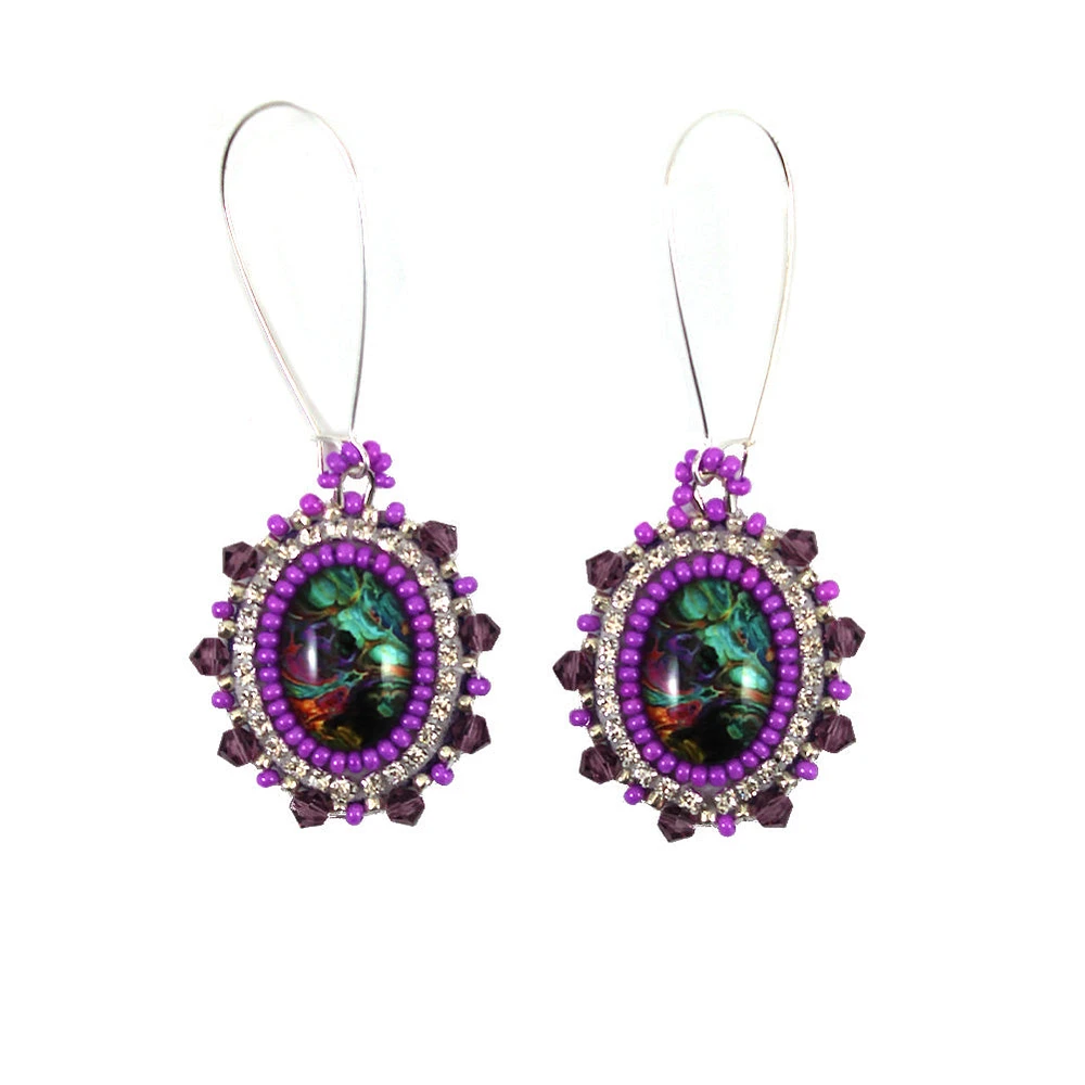 Brenda Dowedoff Beaded Earrings