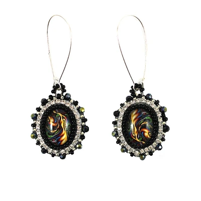 Brenda Dowedoff Beaded Earrings