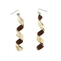 Crystal Behn Birch Bark Twists Earrings