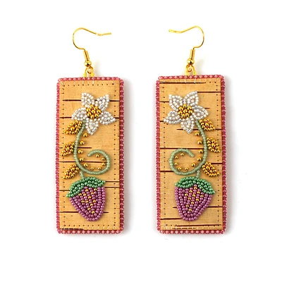 Christina Stonefish Strawberries Earrings