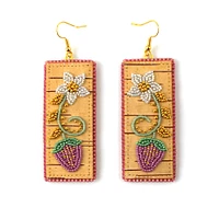 Christina Stonefish Strawberries Earrings