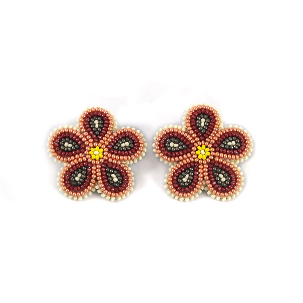 Jaime Lepine Floral Earrings