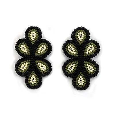 Jaime Lepine Floral Earrings