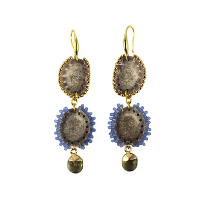 Leanne Niziol Antler Earrings
