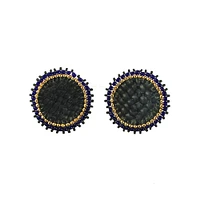 Meagan Anishinabie Salmon Stud Earrings