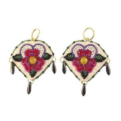 Proud Wednesday Dene Pansys Earrings