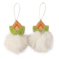 Rhonda Chartrand Lily Beaded Earrings
