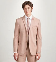 Modern Fit Pale Rose Solid Suit Jacket