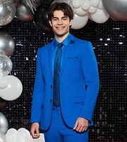 Slim Fit Bright Solid Suit Jacket