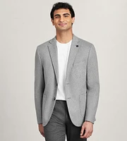 Modern Fit Knit Herringbone Sport Jacket